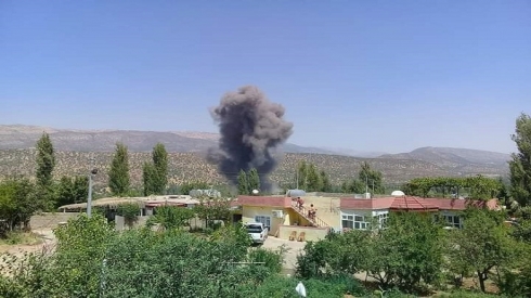 Di bombebarana Tirkiyê de welatyekî devera Berwarî şehîd bû